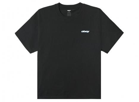 Obey Lips Vintage Tee Black 168024359