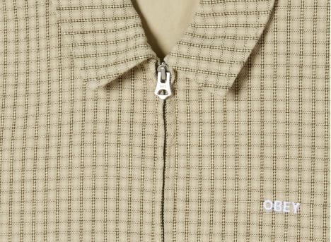 Obey Luther Blouson Jacket Abbey Stone Multi 121800616