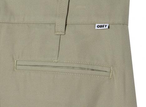 Obey Otis Pleated Pant Dried Sage 142020270
