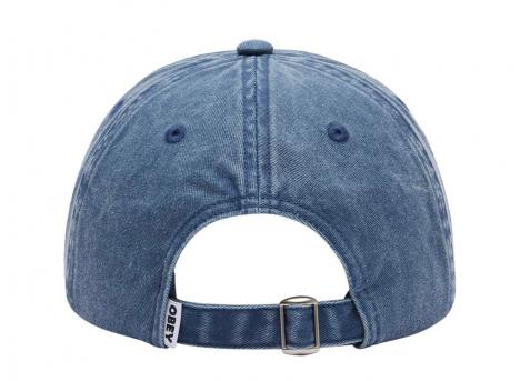 Obey Pigment Bold 6 Panel Strapback Pigment Navy 100580418