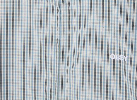 Obey Practice Windbreaker Plaid Multi 121800618