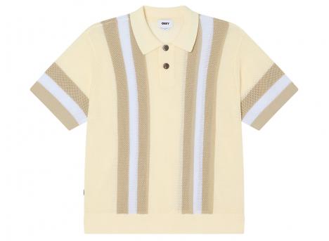 Obey Seth Polo Sweater Unbleached 151000123