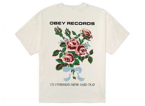 Obey To New Friends And Old Tee Vintage White 168024360