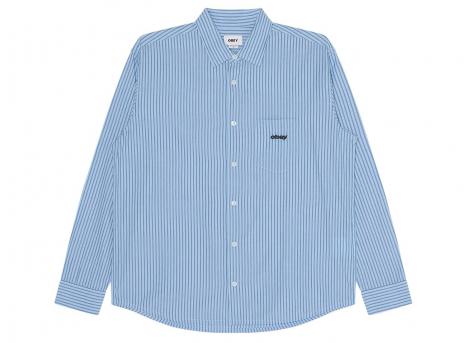 Obey William Woven Light Blue Multi 181200429LBL