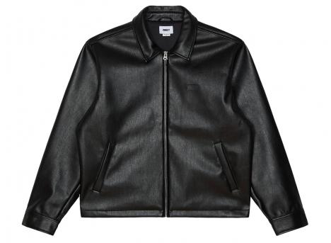 Obey Workman Pu Jacket Black 121800631BLK