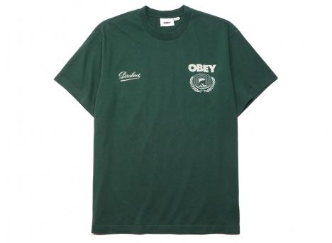 Obey x Paraboot Krank T-Shirt Green