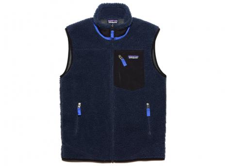 Patagonia Classic Retro X Fleece Vest Navy