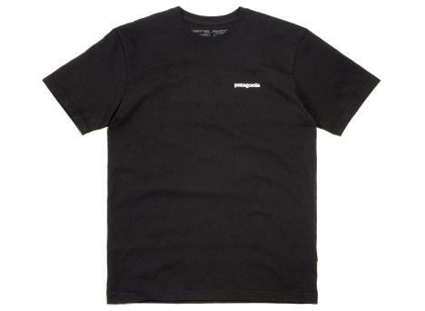 Patagonia P6 Logo Responsibili-Tee Black