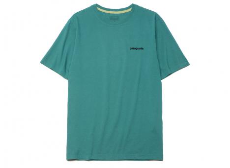 Patagonia P6 Logo Tshirt Gem Green