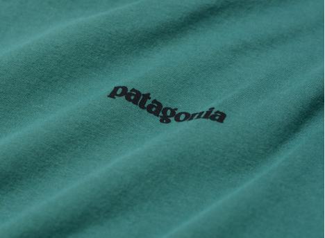 Patagonia P6 Logo Tshirt Gem Green