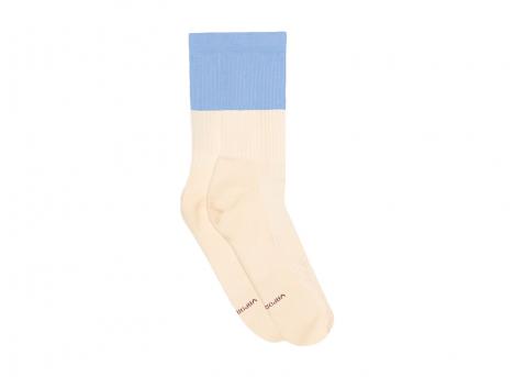 Peaufine Socks Vaporfeel Bicolore Light Blue / Cream