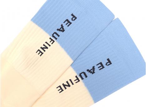 Peaufine Socks Vaporfeel Bicolore Light Blue / Cream