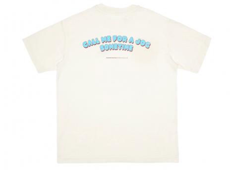 Peaufine Wood Tshirt Call Me Off White