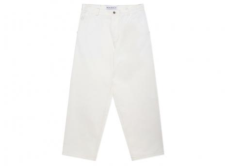 Polar Skate Co Big Boy Work Pants Ecru