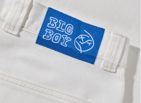Polar Skate Co Big Boy Work Pants Ecru