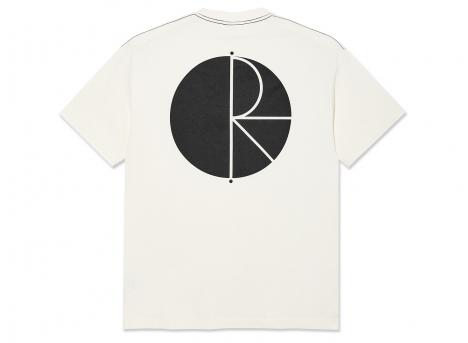 Polar Skate Co Contrast Tee Fill Logo Ivory / Black