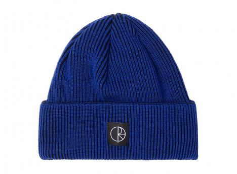 Polar Skate Co Lines Merino Beanie Egyptian Blue / Black
