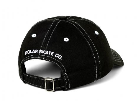 Polar Skate Co Sai Cap Contrast Black