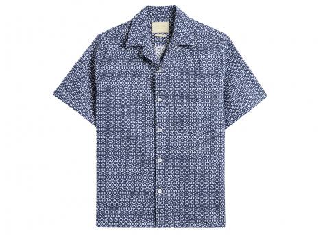 Portuguese Flannel Abstract Tile Shirt
