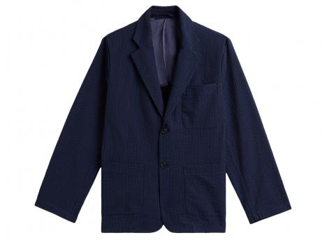 Portuguese Flannel Atlantico Blazer Navy