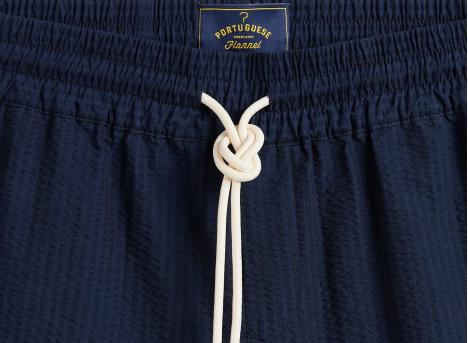 Portuguese Flannel Atlantico Shorts Navy