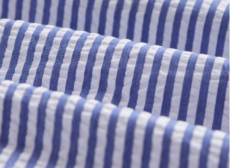 Portuguese Flannel Atlantico Stripe Shirt Blue