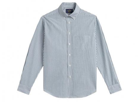 Portuguese Flannel Atlantico Stripes Shirt Green