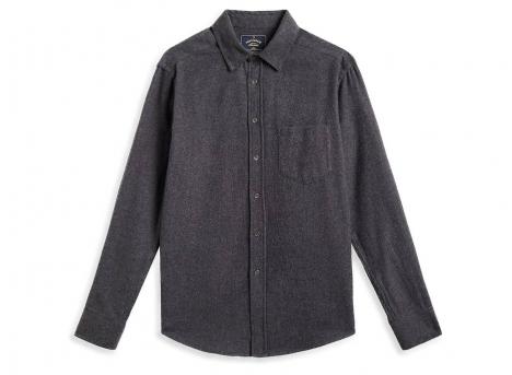 Portuguese Flannel Suavis Shirt Grey