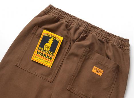 Service Works Classic Chef Pants Bark SW-SS26-001