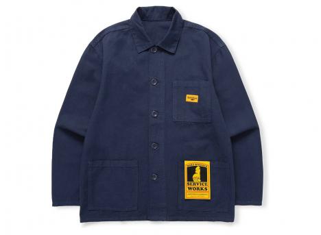 Service Works Classic Chore Shirt Dark Navy SW009-DKNVY