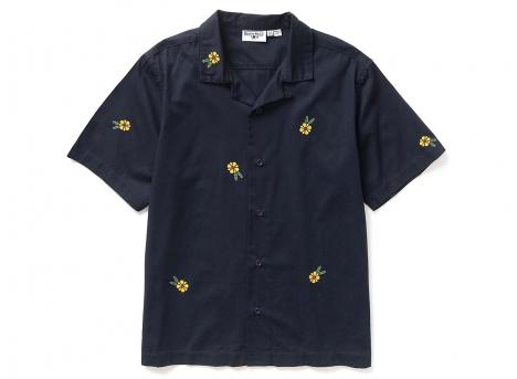 Service Works Cross Stitch Shirt Dark Navy SW-SS26-268