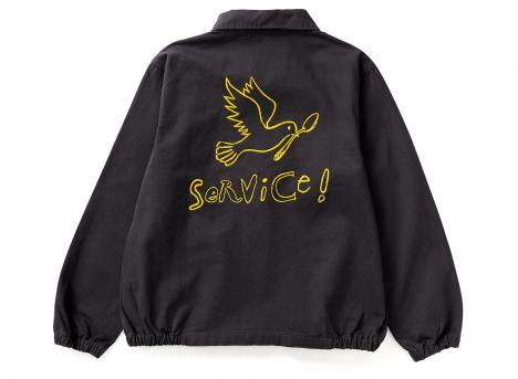 Service Works Dove Work Jacket Black SW349-BLCK