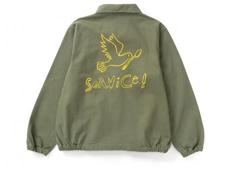 Service Works Dove Work Jacket Olive SW349-OLVE