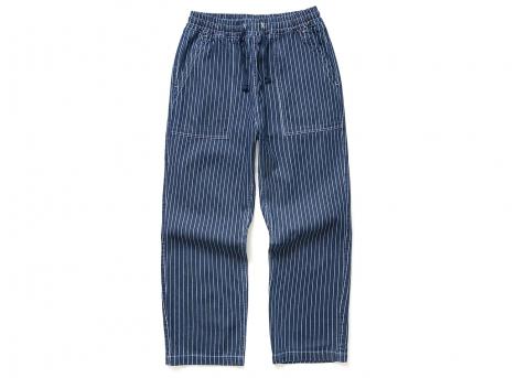 Service Works Pinstripe Denim Chef Pants Indigo SW-SS26-208