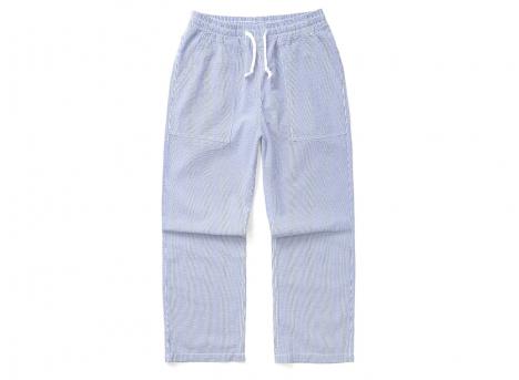 Service Works Seersucker Chef Pants Navy Stripe SW-SS26-207