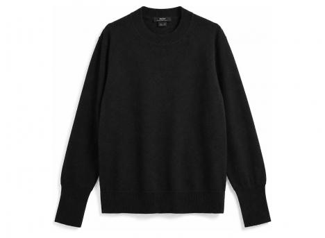 Taion CashmereCrew-Neck Sweater Black TAION-100CMNDCI