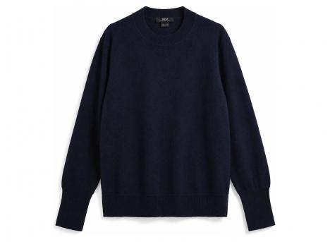 Taion Cashmere Crew-Neck Sweater Dark Navy TAION-100CMNDCI