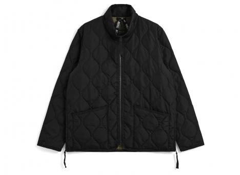 Taion Military Hi Neck Down Jacket Black TAION-102ZML-1