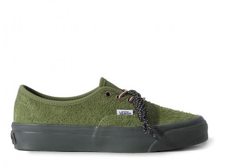 Vans Premium Authentic Shoe Black / Green VN000Z02YJ7