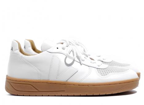 Veja V-10 Bastille Leather Extra Natural Sole