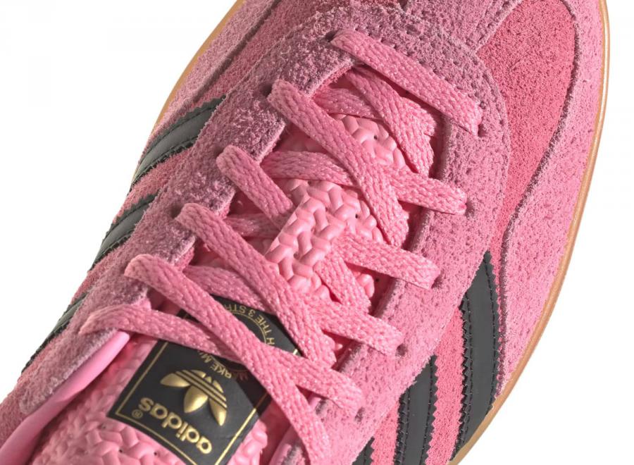 Adidas Gazelle Indoor Bliss Pink / Core Black / Collegiate Purple IE7002 - ADIDAS Originals