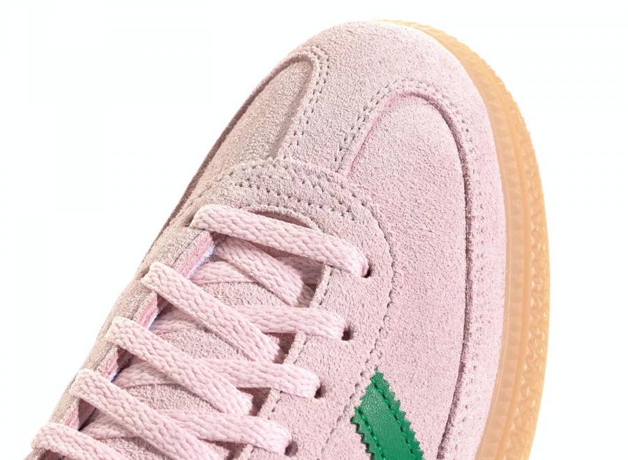 Adidas Handball Spezial Clear Pink / Green / Gold Metallic JR7347 - ADIDAS Originals