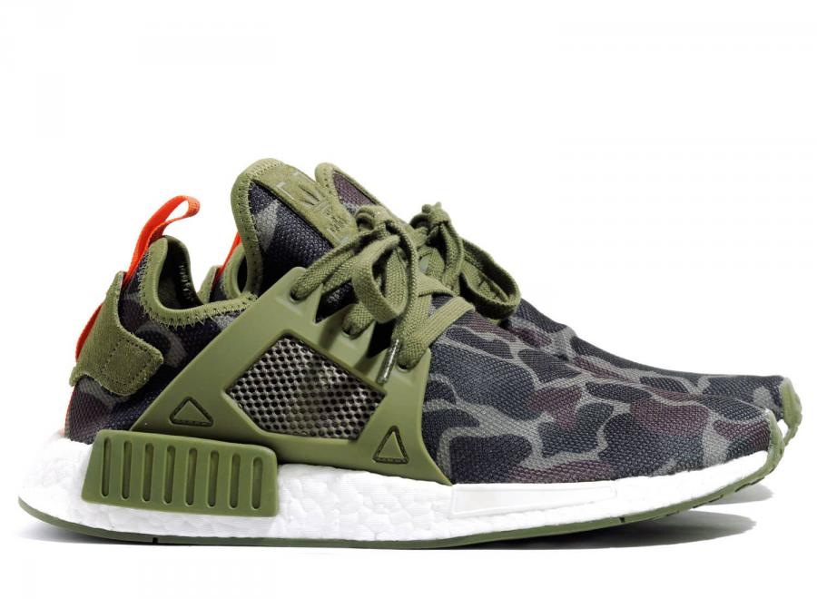 Adidas NMD XR1 Duck Camo Olive BA7232 - ADIDAS Originals