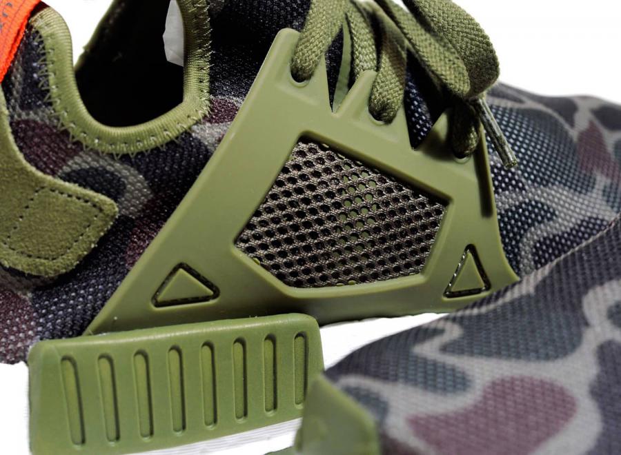 Adidas NMD XR1 Duck Camo Olive BA7232 - ADIDAS Originals