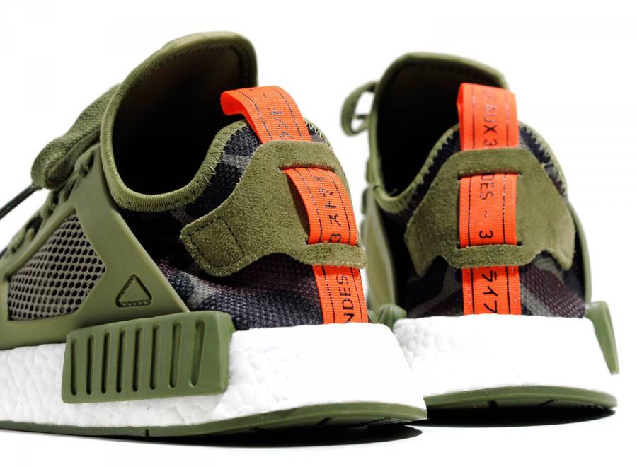 Adidas NMD XR1 Duck Camo Olive BA7232 - ADIDAS Originals