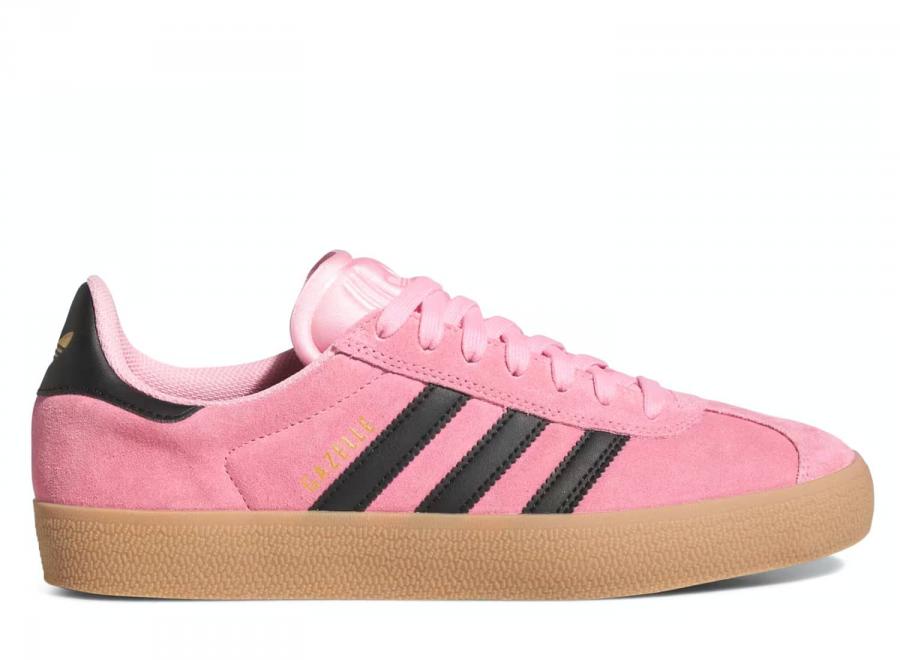Adidas Skateboarding Gazelle ADV Light Pink / Core Black / Gum JR7106 - ADIDAS Originals