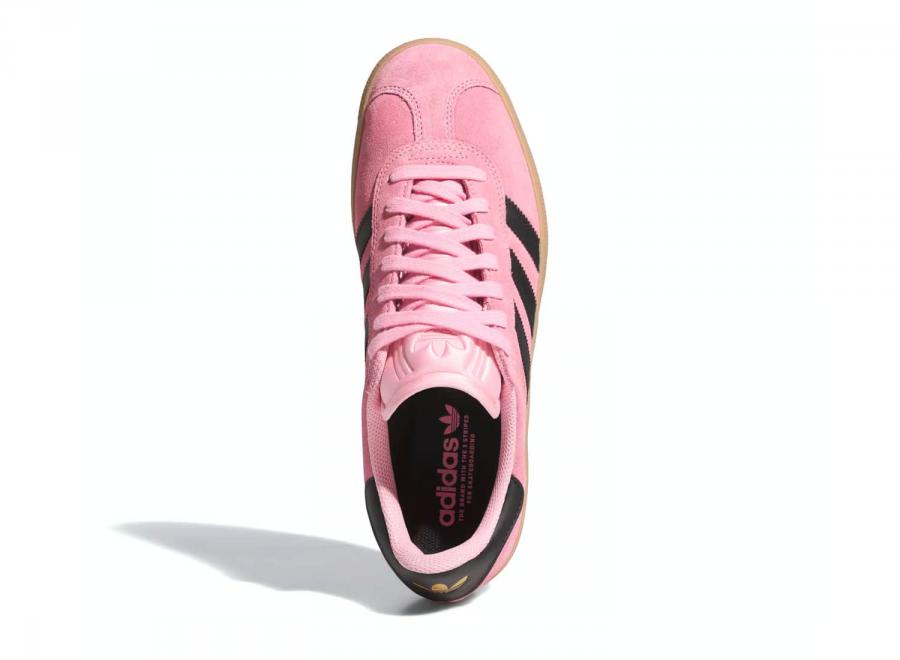 Adidas Skateboarding Gazelle ADV Light Pink / Core Black / Gum JR7106 - ADIDAS Originals
