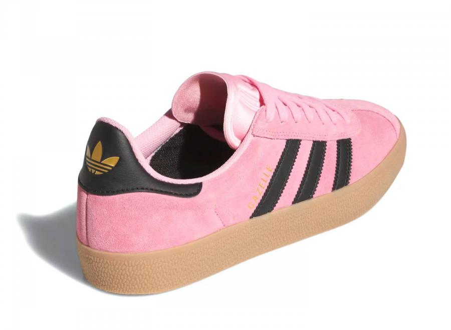 Adidas Skateboarding Gazelle ADV Light Pink / Core Black / Gum JR7106 - ADIDAS Originals