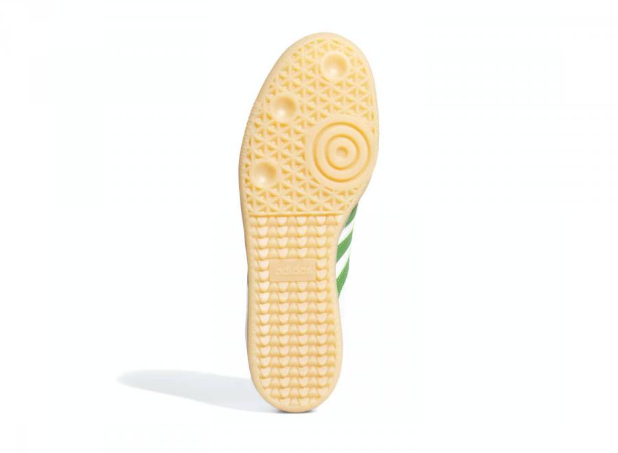 Adidas Skateboarding Samba Adv Cloud White / Crew Green / Gum JP8522 - ADIDAS Originals