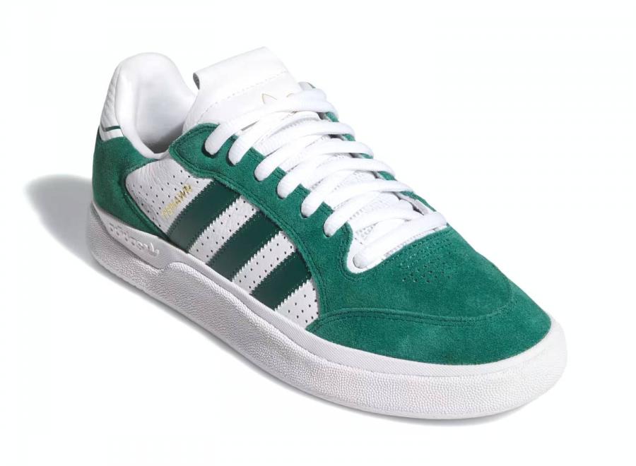 Adidas Skateboarding Tyshawn Low Collegiate Green / Collegiate Green / Cloud White JQ1138 - ADIDAS Originals